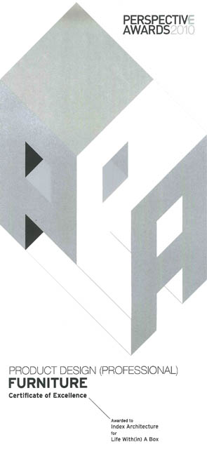 Perspective Award 2010 for Furniture